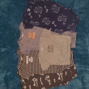 5 Carters Onesies 12 months
